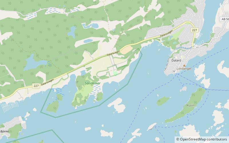 Schloss Sandemar location map