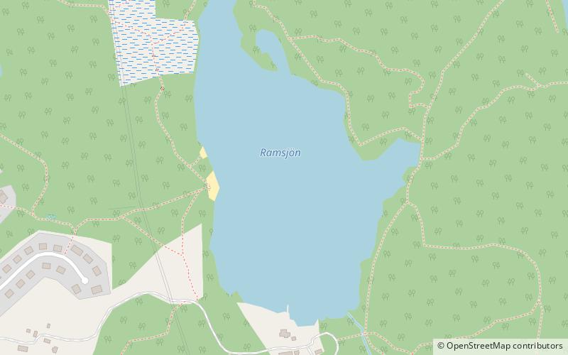 Ramsjön location map