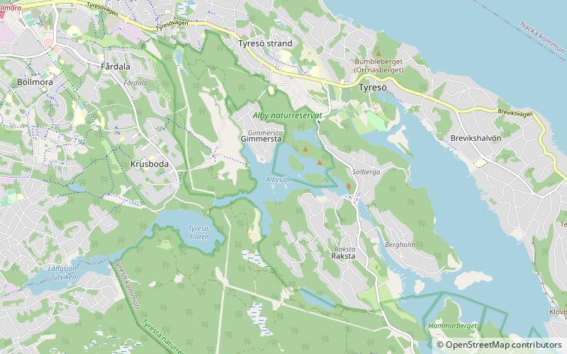 Albysjön location map