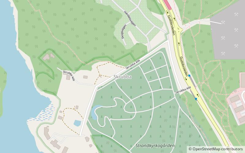 Skrubba location map
