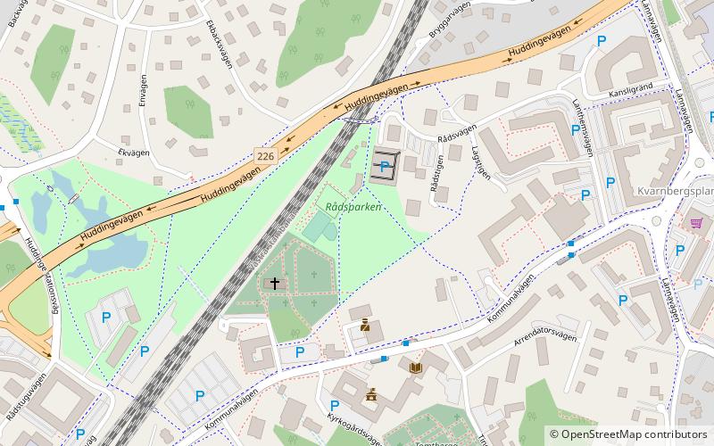 Rådsparken location map