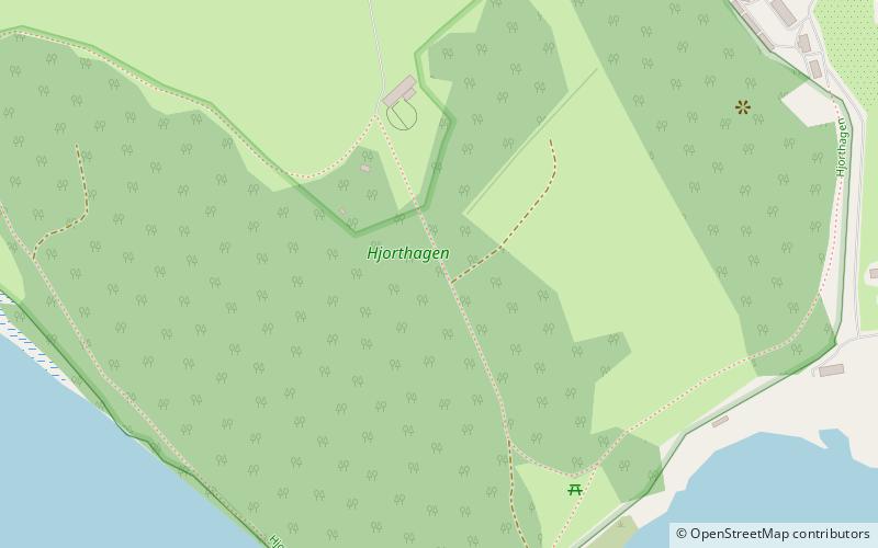 Gripsholms hjorthage location map