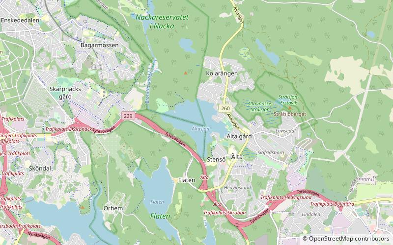 Ältasjön location map