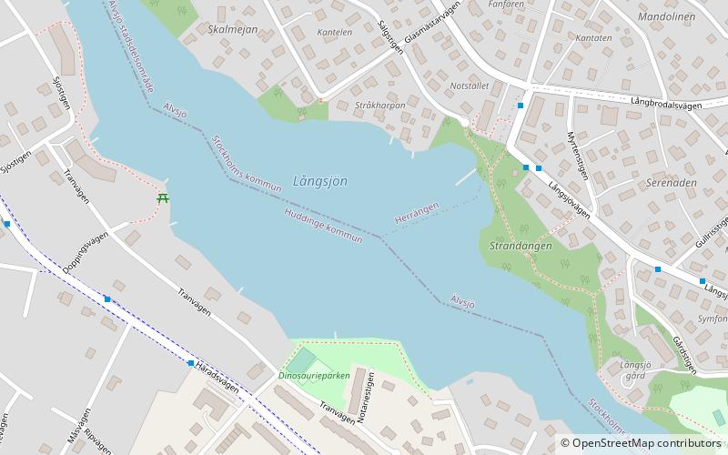 Långsjön location map