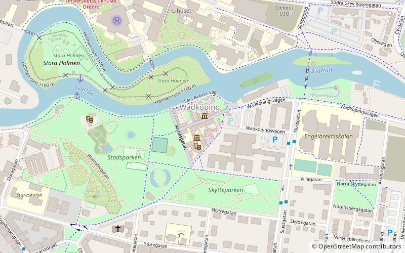 Ullavihuset location map