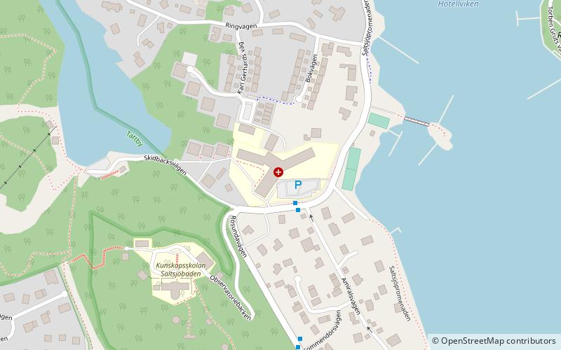 Stockholm Observatory location map