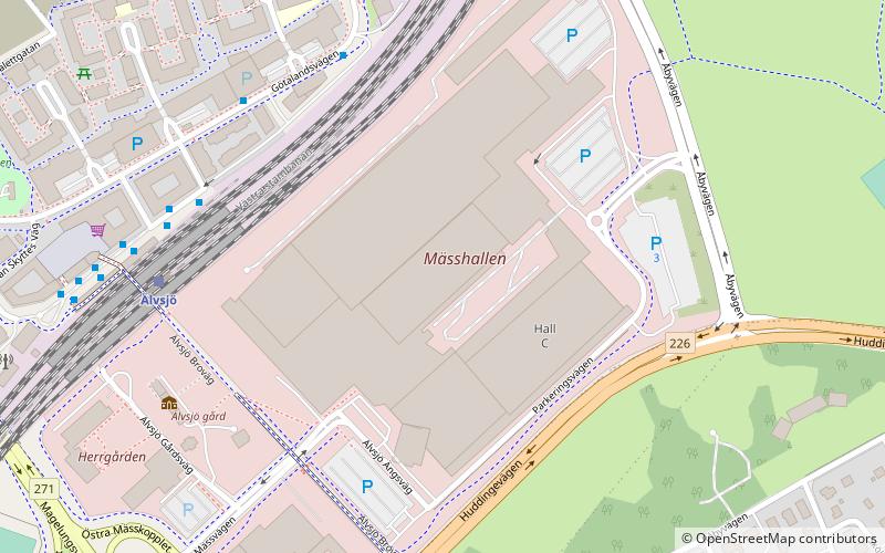 Stockholmsmässan location map