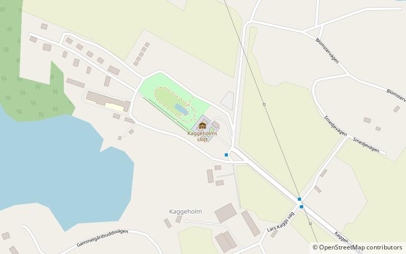 Kaggeholms gård location map