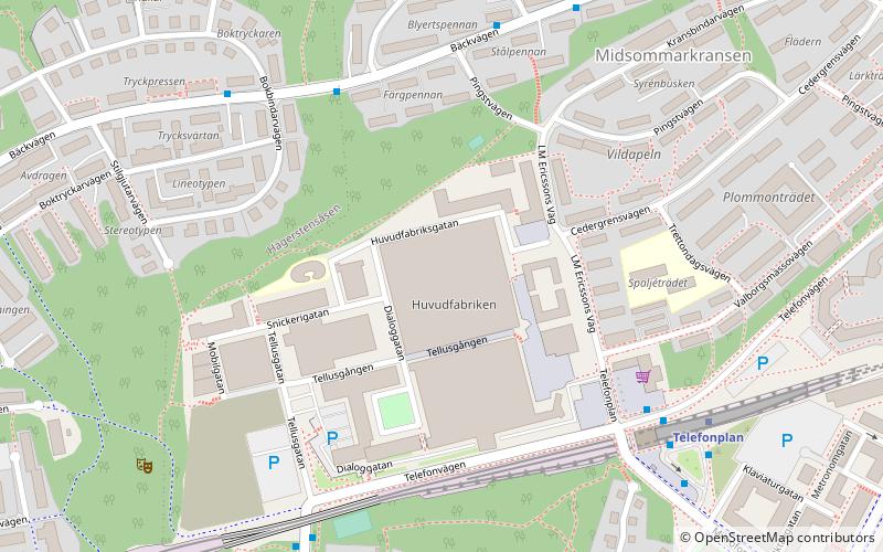 Konstfack location map