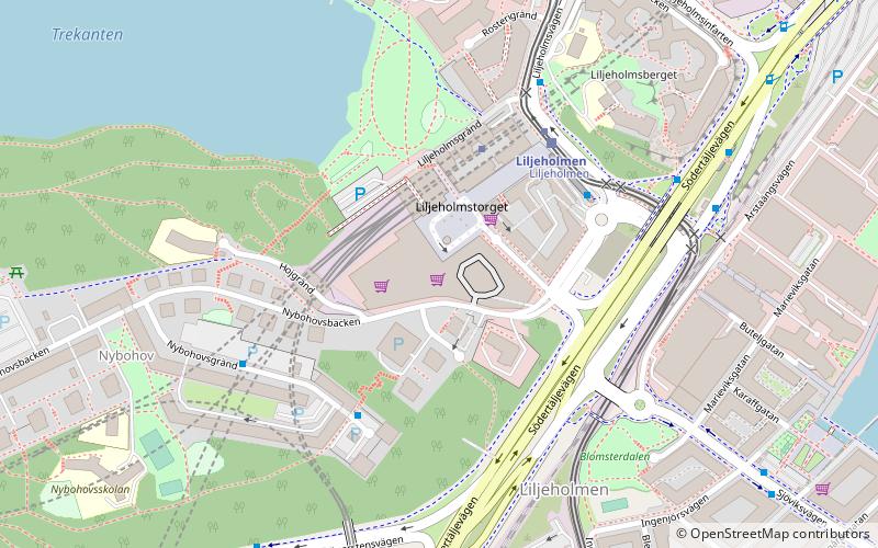 Liljeholmen location map
