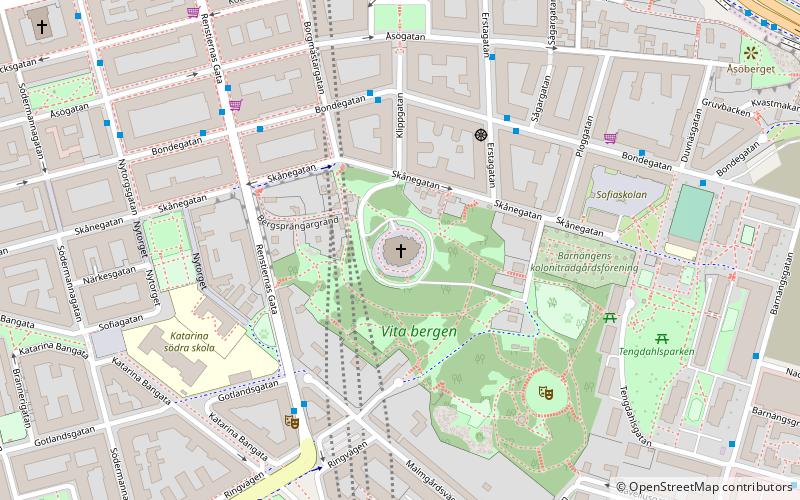 Sophiakirche location map