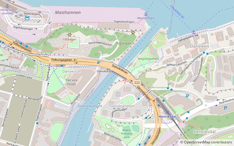 Danviksbro location map