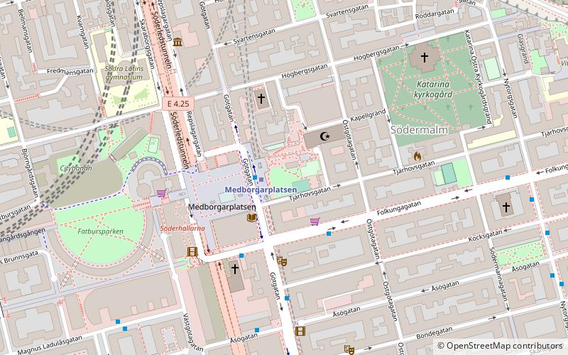 Björns trädgård location map