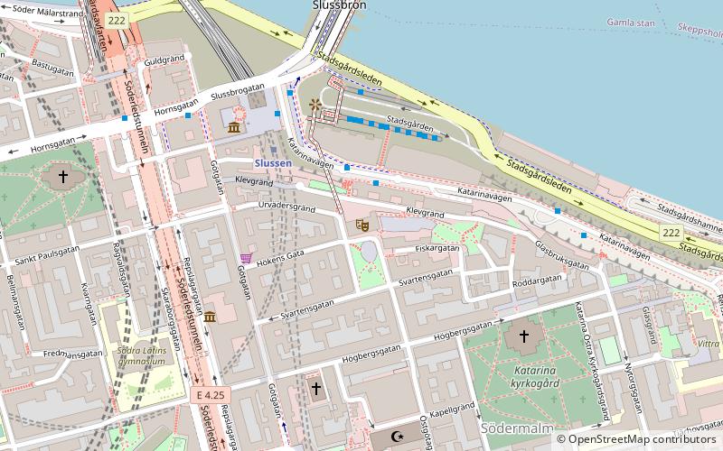 Södra Teatern location map