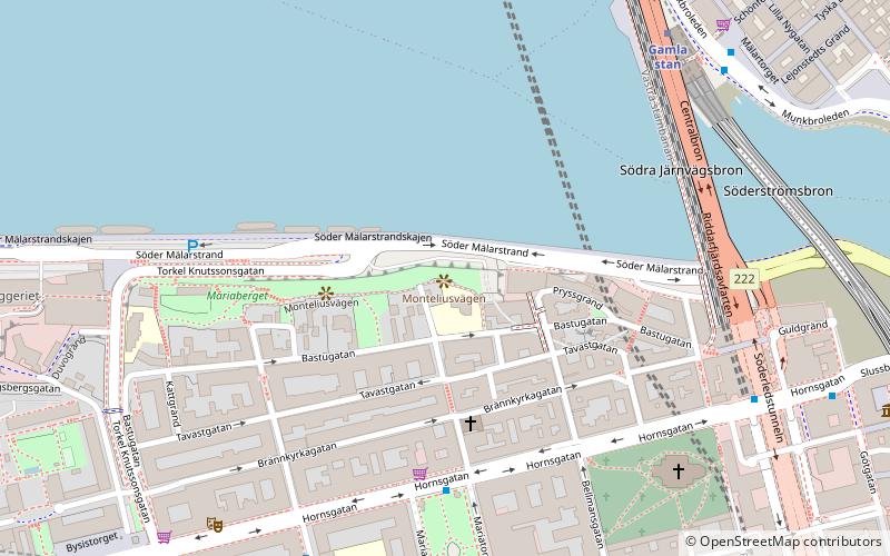Monteliusvägen location map