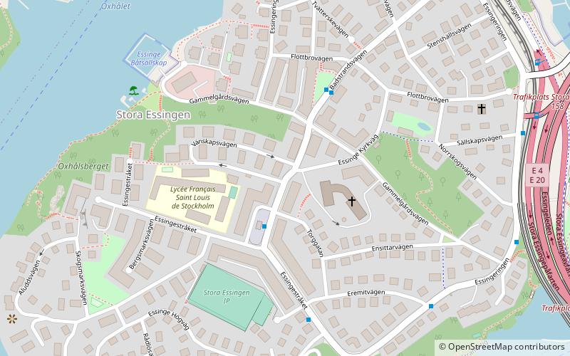 Stora Essingen location map
