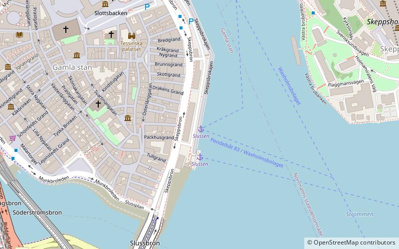 skeppsbrokajen sztokholm location map
