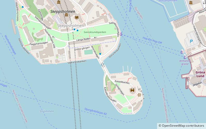 Kastellholmsbron location map