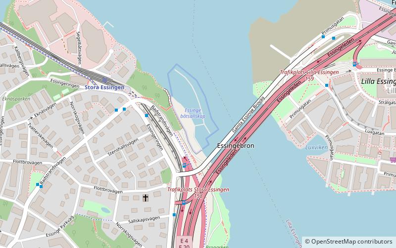Essingebron location map