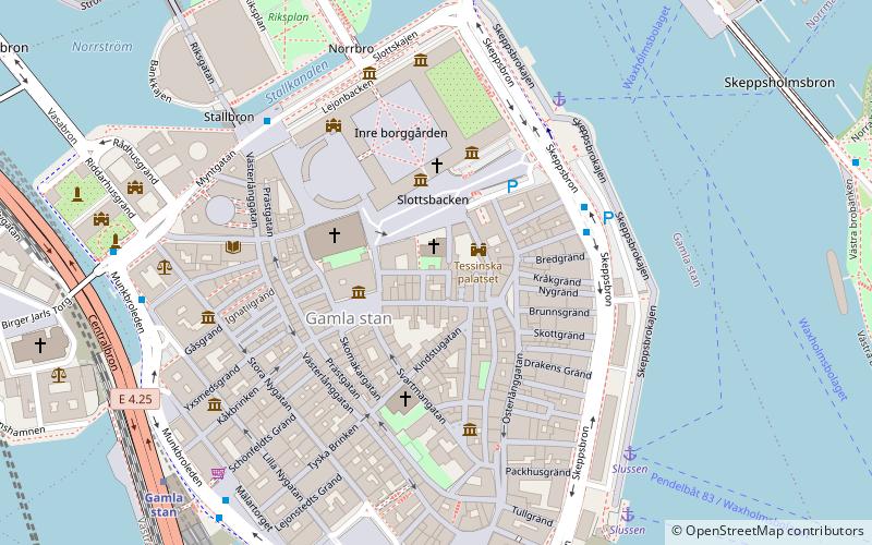Trädgårdsgatan location map