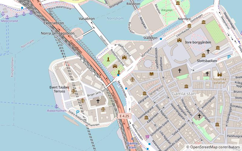 Riddarhustorget location map