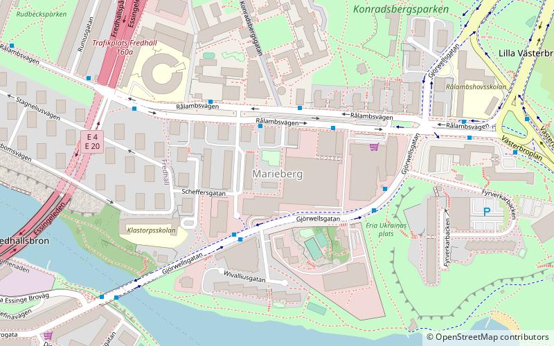 Marieberg location map