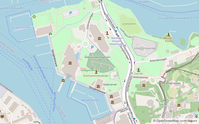Galärvarvskyrkogården location map