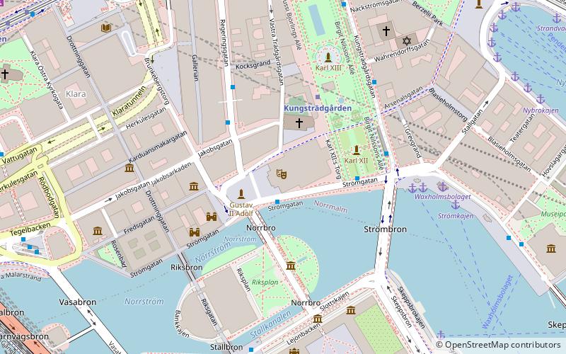 Royal Swedish Opera location map
