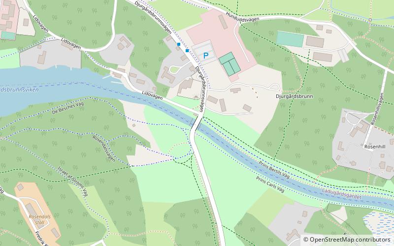 Djurgårdsbrunnsbron location map