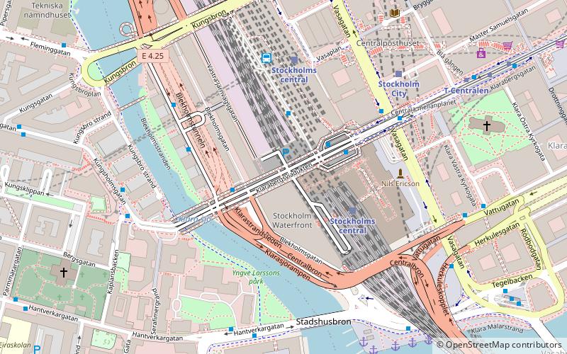 Klarabergsviadukten location map