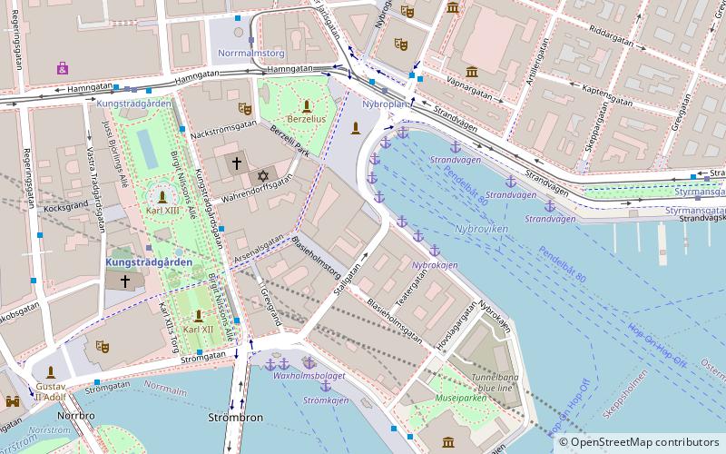 Académie royale suédoise de musique location map