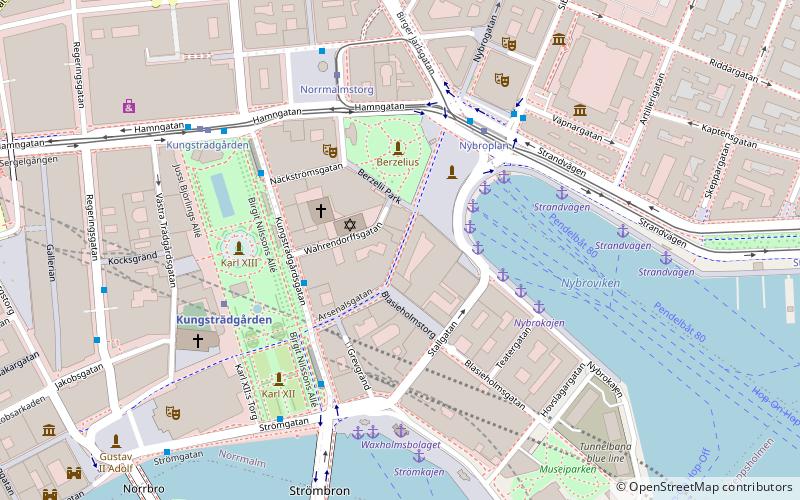 Arsenalsgatan location map