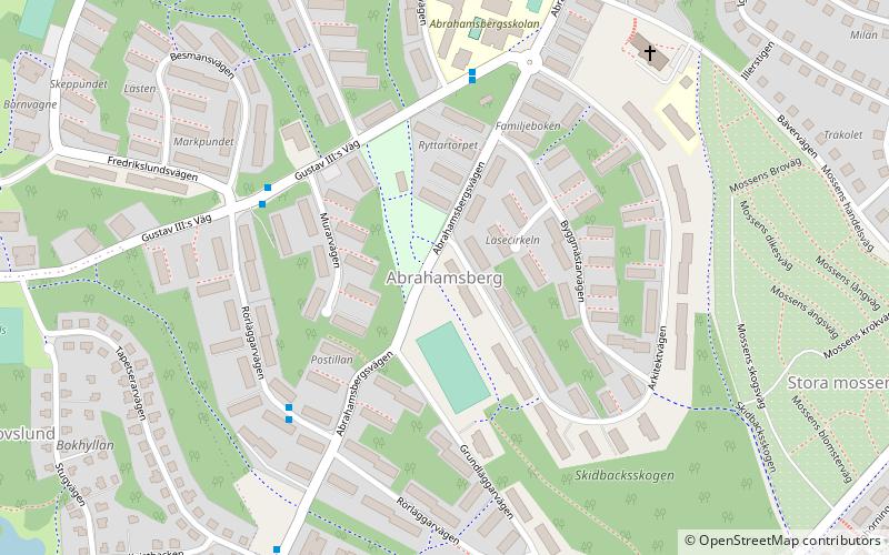 Abrahamsberg location map