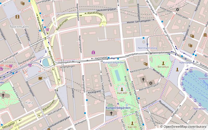Blancheteatern location map