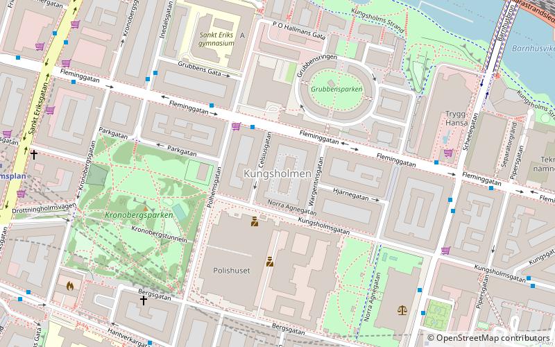 kungsholmen estocolmo location map