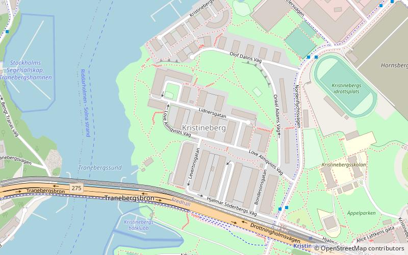 kristineberg stockholm location map