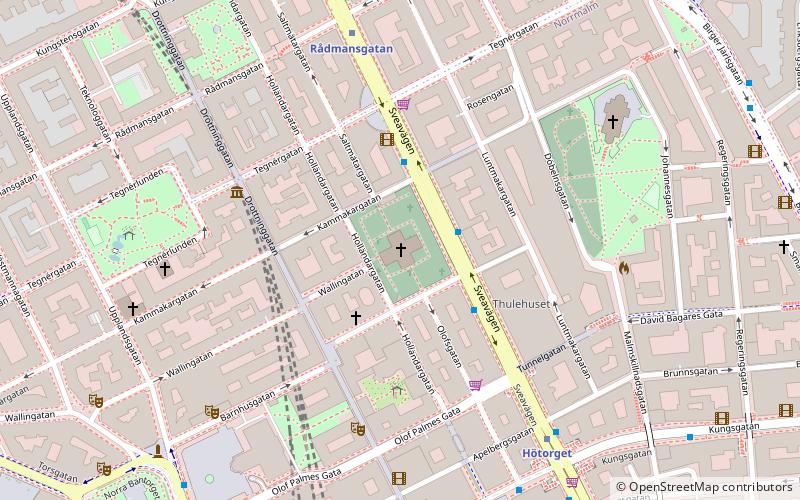 Adolf Fredriks kyrkan location map