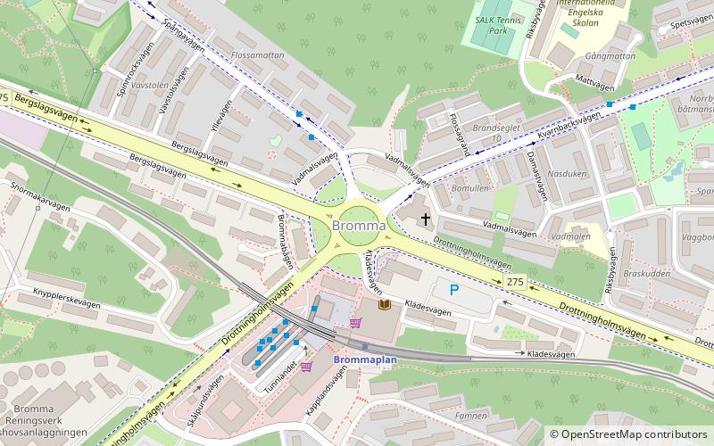 bromma sztokholm location map
