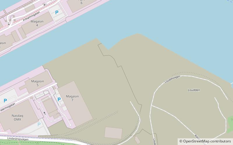 Lilla Värtan location map