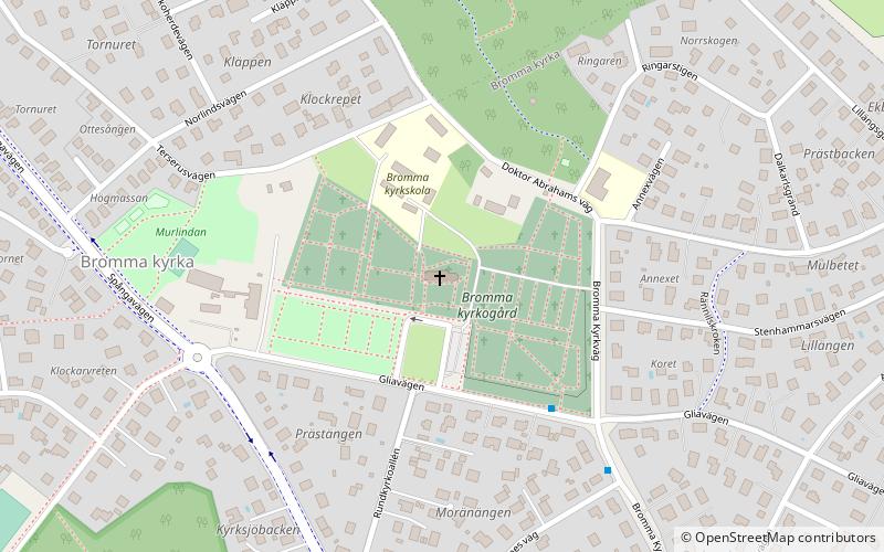 Bromma Church location map