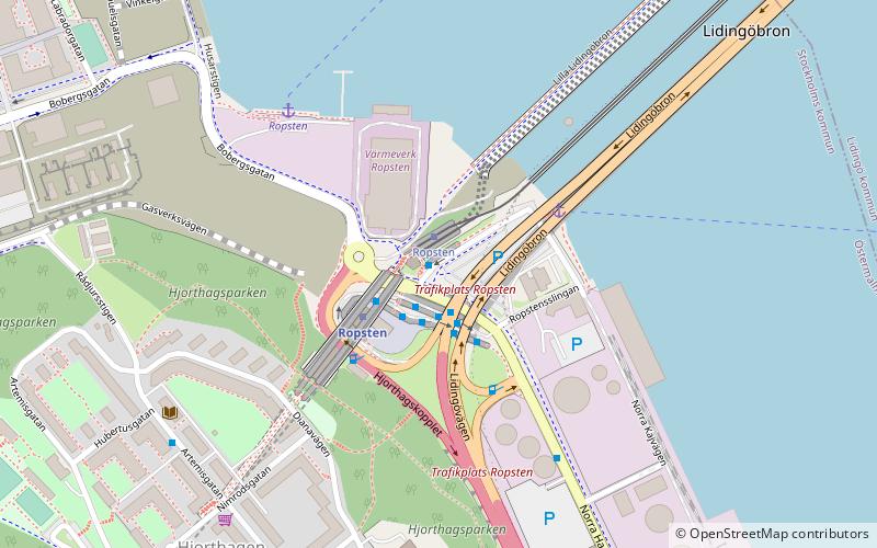 ropsten stockholm location map