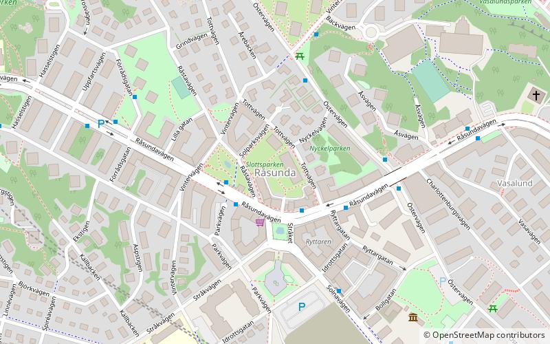 Råsunda location map