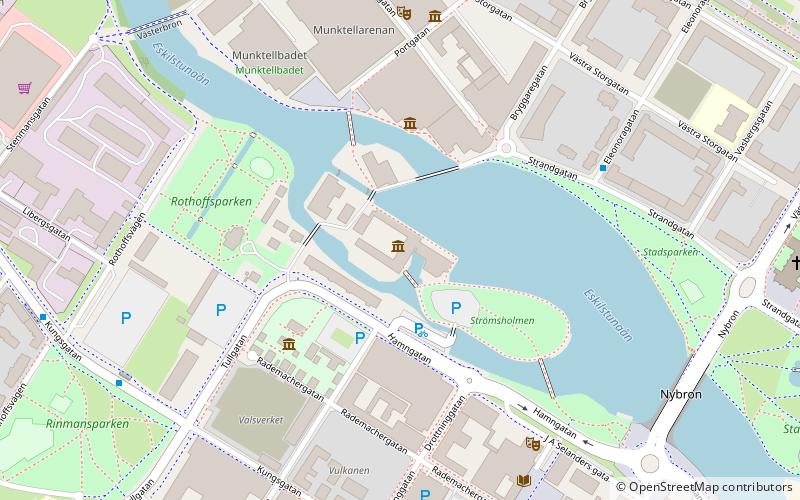 Eskilstuna Stadsmuseum location map