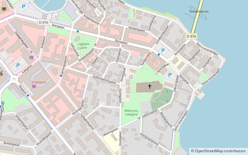 Strängnäs stone location map