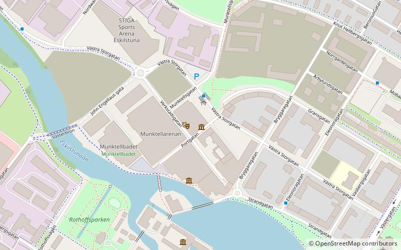 Eskilstuna konstmuseum location map