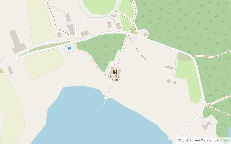 Mälsåker House location map