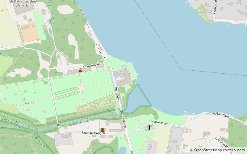 Ulriksdal Palace location map