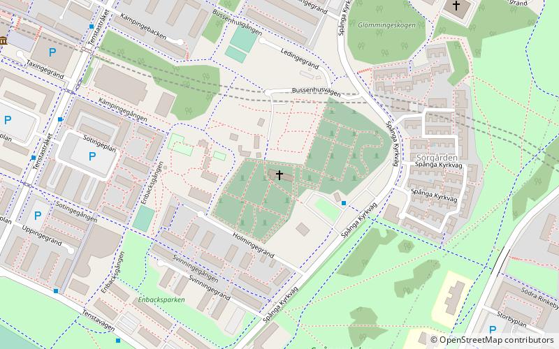 Église de Spånga location map