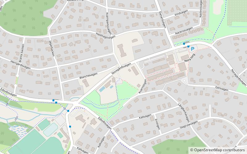 Norahällen location map