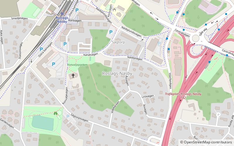 Roslags Näsby location map